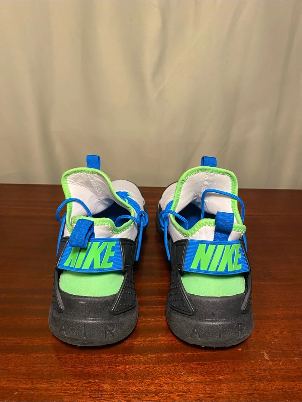 Nike Air Huarache Drift Scream Green Training Shoes AH7334-102 Mens 11.5